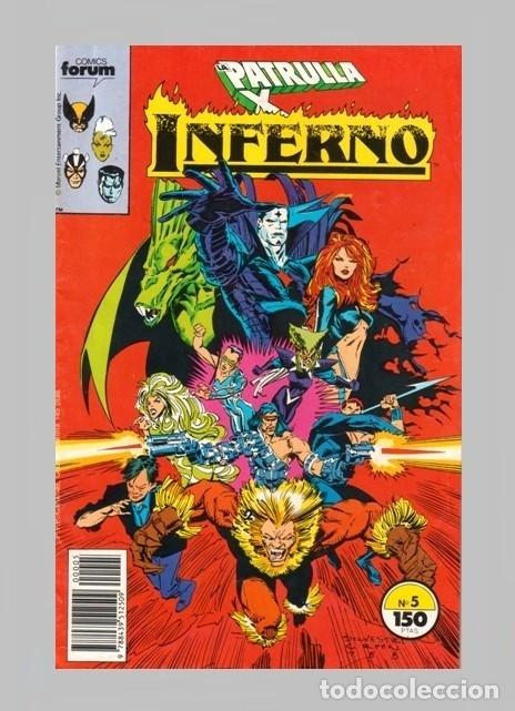 C&oacute;mics: �C584 - INFERNO. PATRULLA X. N&ordm; 5. FORUM. COMIC. - Foto 1