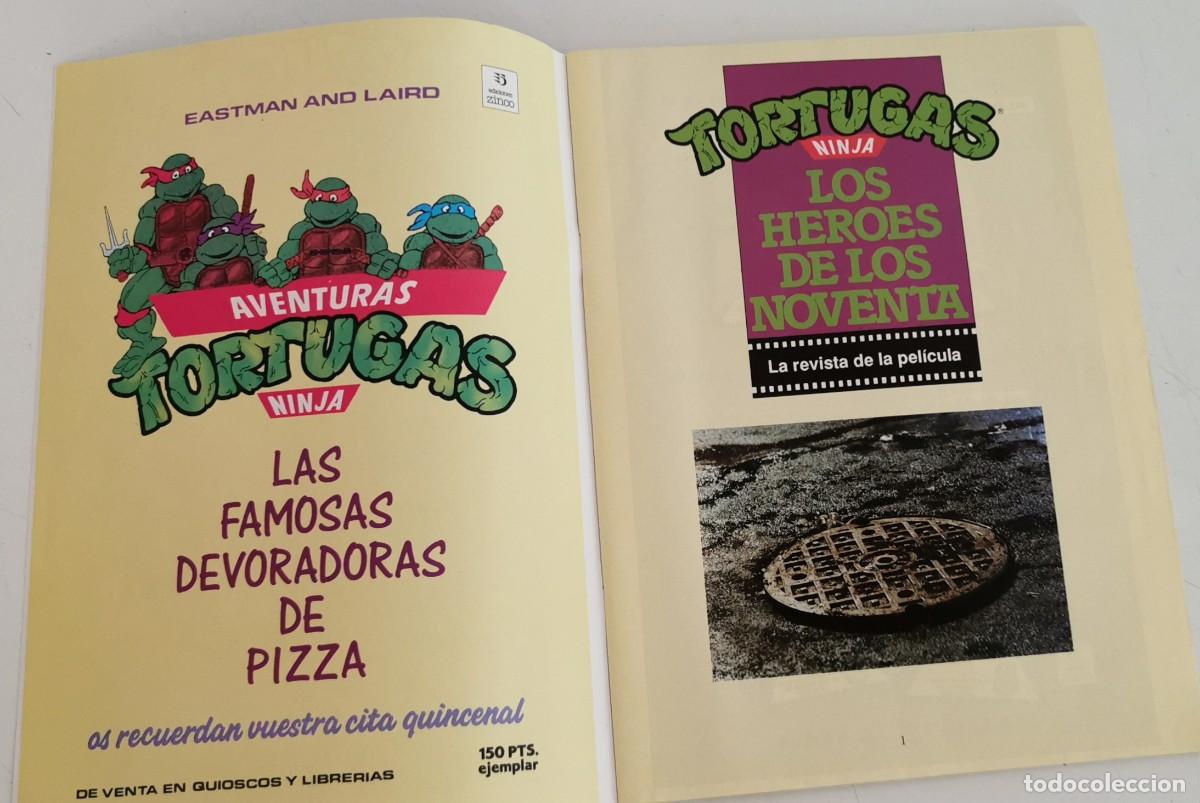 C&oacute;mics: Revista Tortugas Ninja Pelicula 1990 - Foto 2