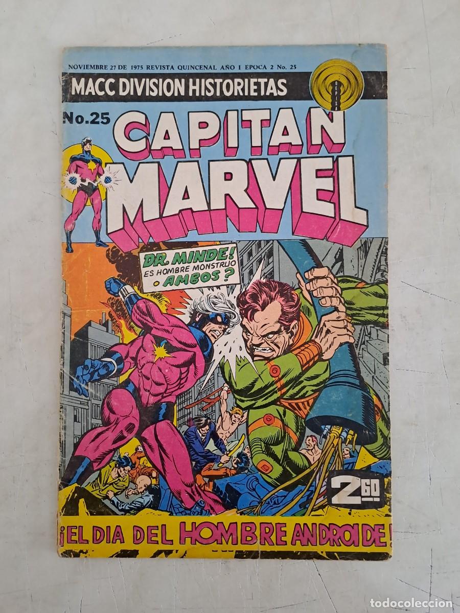 C&oacute;mics: Capit&aacute;n Marvel 25, MACC en buen estado Bolsa xx - Foto 1