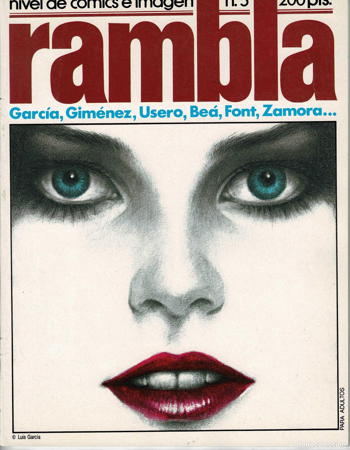 Comics: Revista Rambla n&ordm; 5.