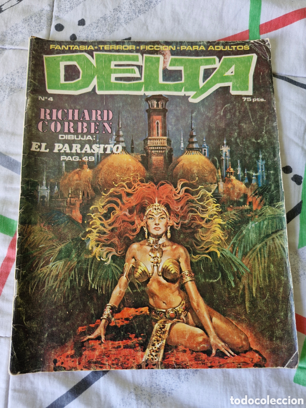 C&oacute;mics: DELTA 4 - FANTASIA - TERROR - RICHARD CORBEN - Foto 1