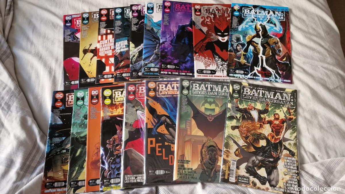 C&oacute;mics: BATMAN: LEYENDAS URBANAS (OBRA COMPLETA 18 N&Uacute;MEROS) - ECC