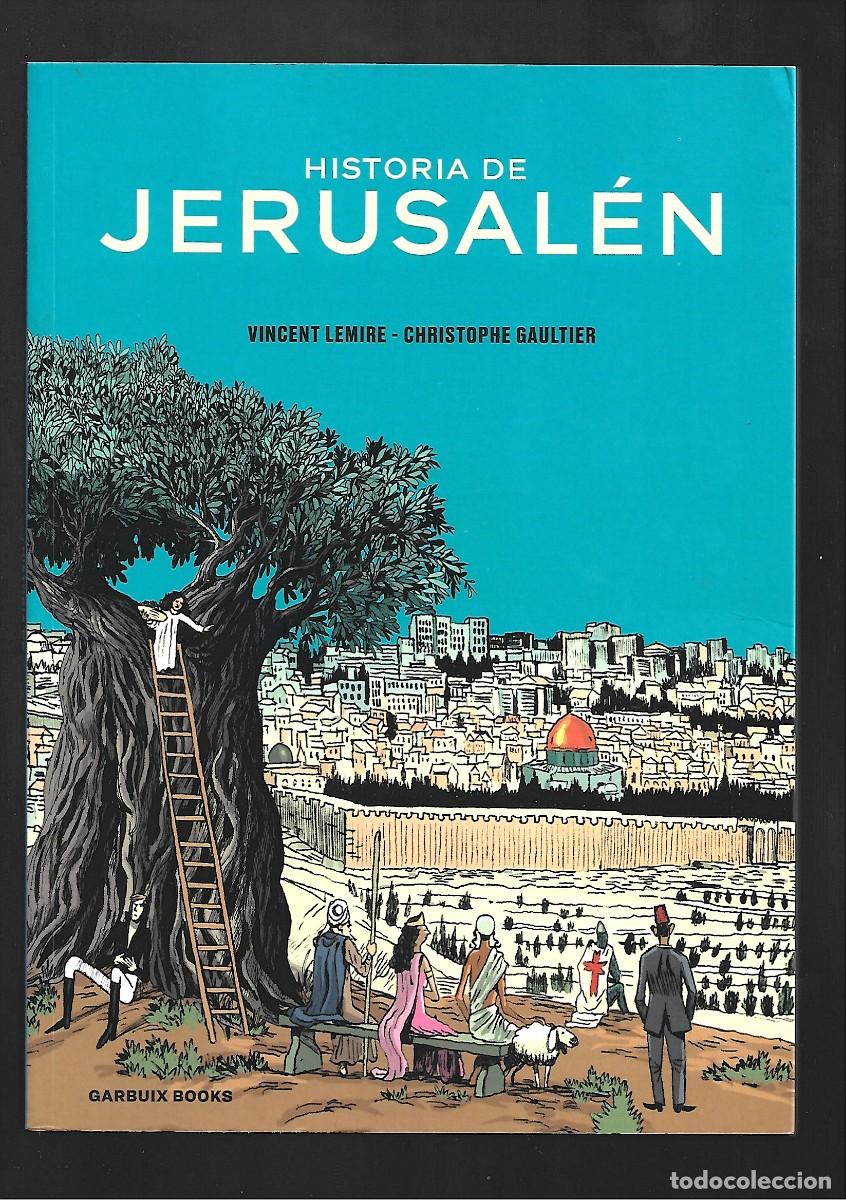C&oacute;mics: Historia de Jerusal&eacute;n, 2024, Garbuix Books, impecable - Foto 1