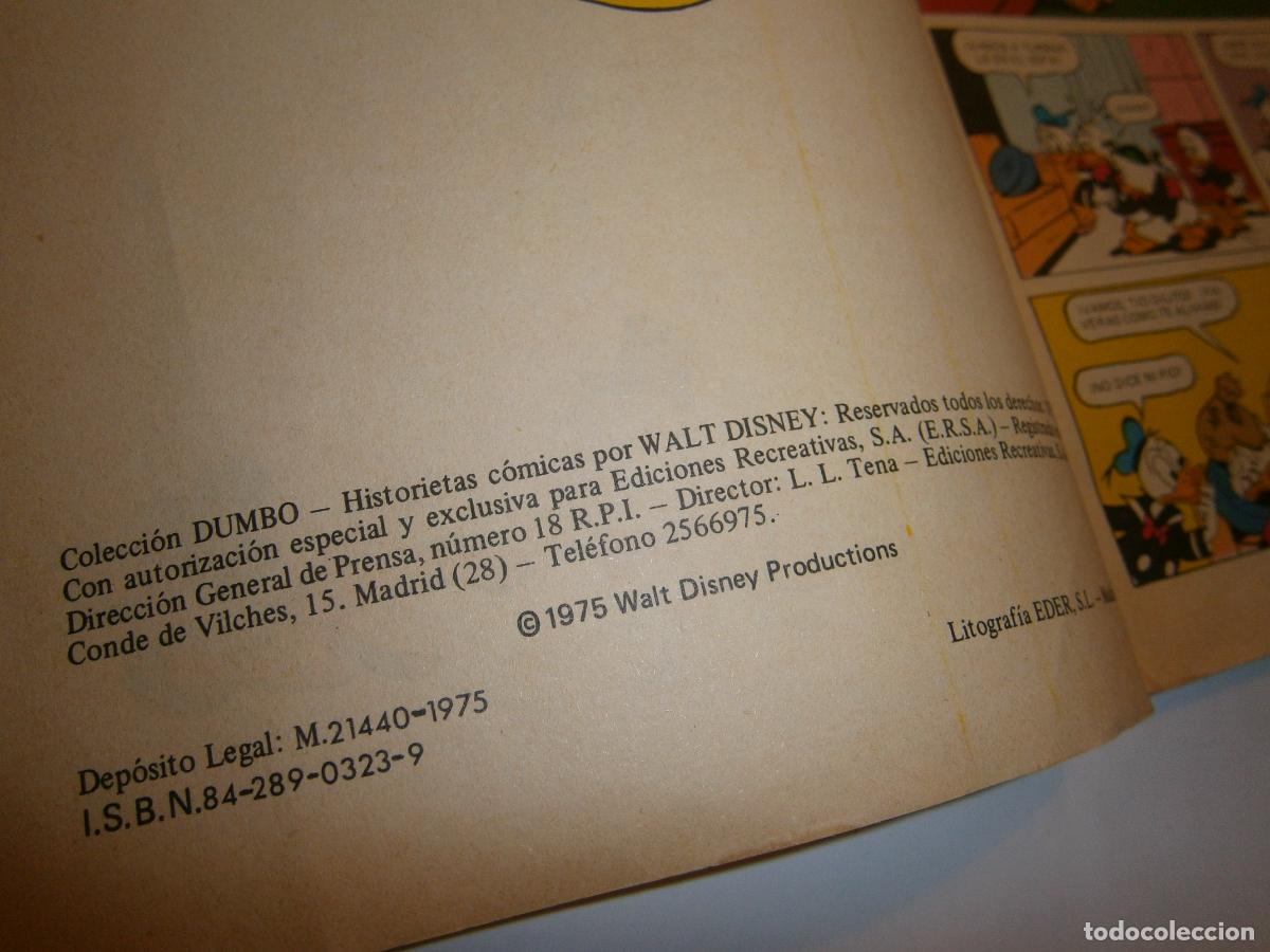 C&oacute;mics: ANTIGUO COMIC - HISTORIETAS COMICAS DUMBO - Foto 2