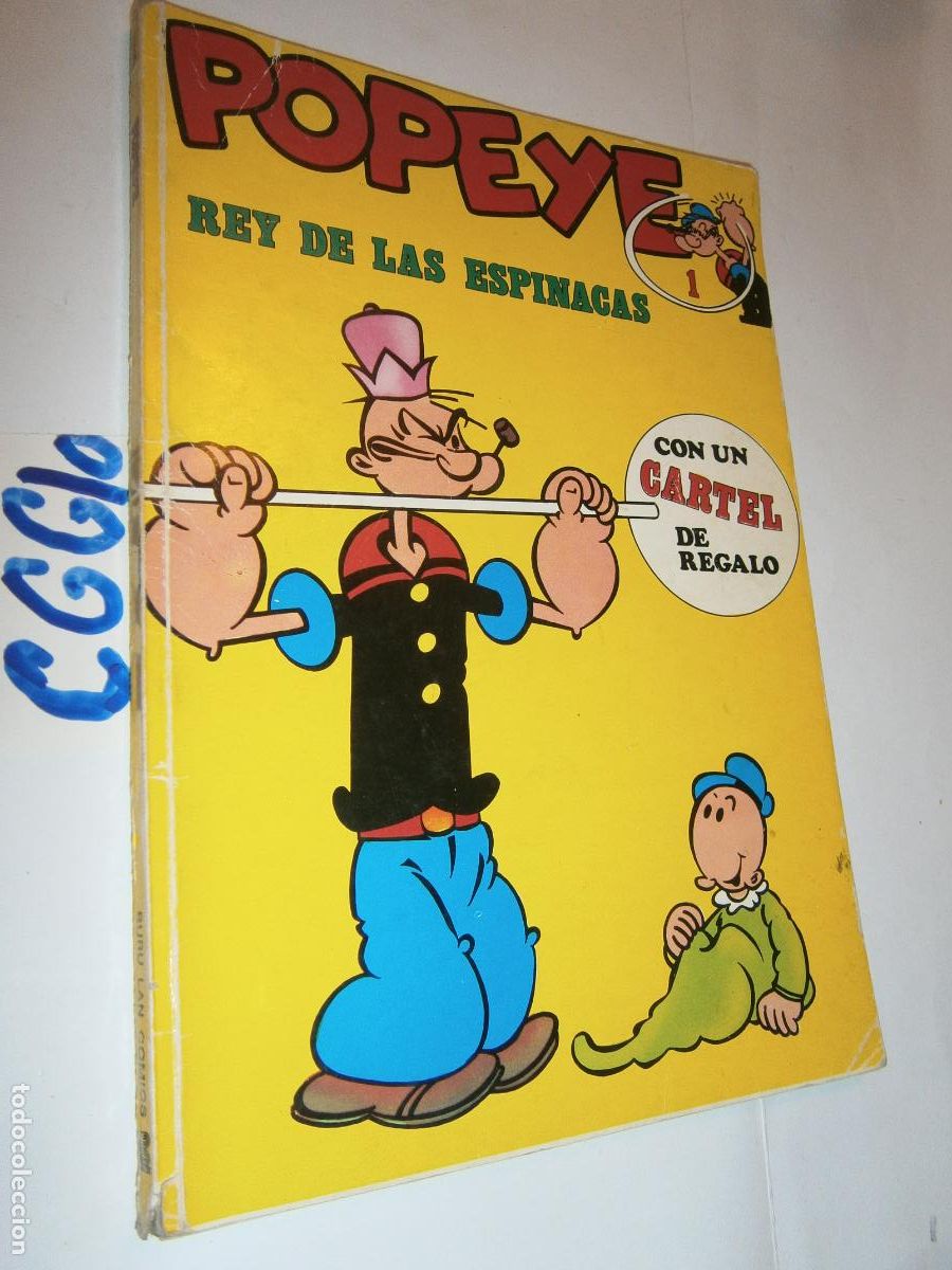 C&oacute;mics: ANTIGUO COMIC - POPEYE REY DE LAS ESPINACAS 1 - Foto 1