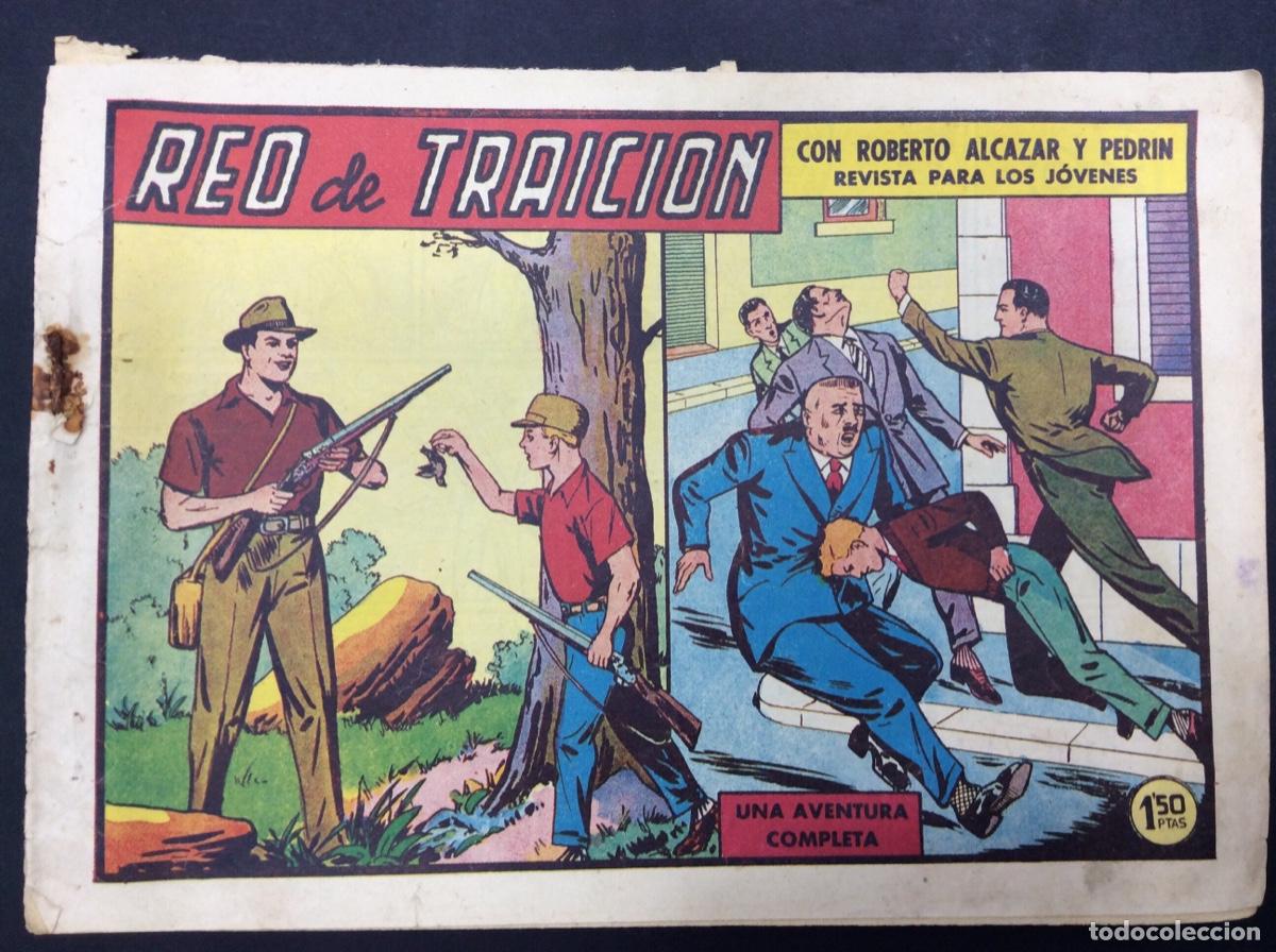 Fumetti: ROBERTO ALCAZAR(ORIGINAL)436 REO DE TRAICION,(DE 1219).VALENCIANA,1940