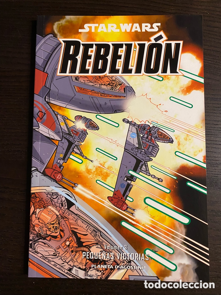 C&oacute;mics: Star Wars Rebeli&oacute;n &ndash; Colecci&oacute;n completa 3 c&oacute;mics &ndash; Planeta DeAgostini &ndash; Impecable - Foto 4