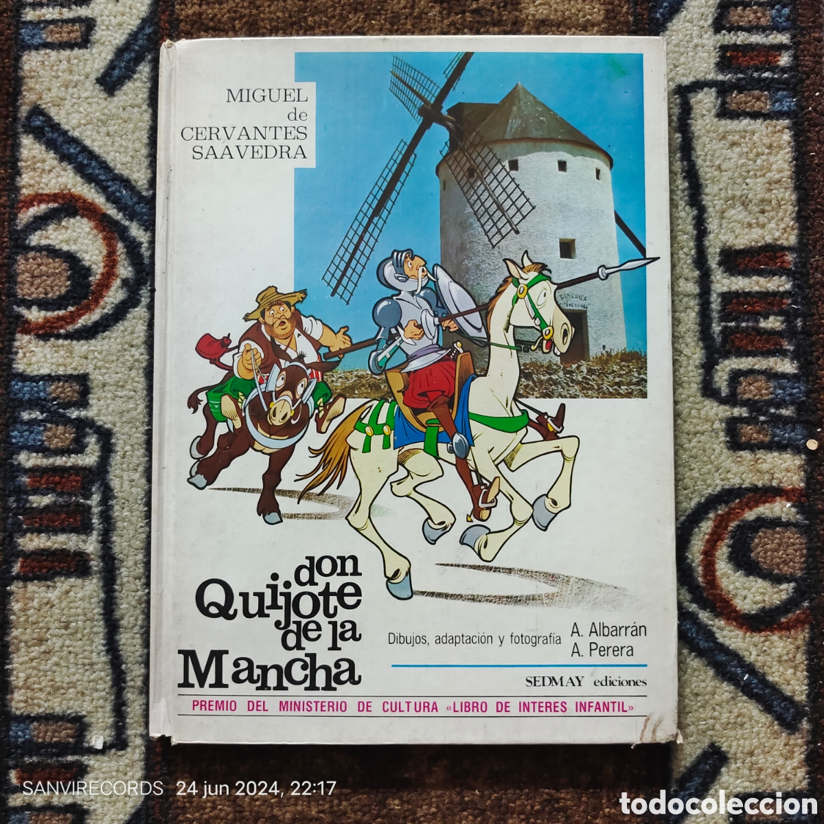 C&oacute;mics: DON QUIJOTE DE LA MANCHA (MIGUEL DE CERVANTES) (SEDMAY EDICIONES) - Foto 1