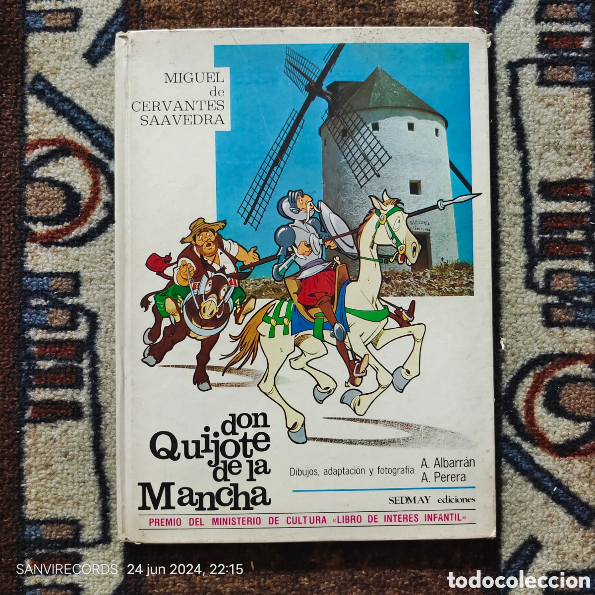 C&oacute;mics: DON QUIJOTE DE LA MANCHA (MIGUEL DE CERVANTES) (SEDMAY EDICIONES) - Foto 1
