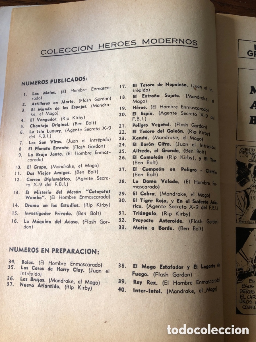 C&oacute;mics: C&oacute;mic H&eacute;roes Modernos. Ben Bolt. n&ordm; 33 Montin a Bordo. - Foto 6
