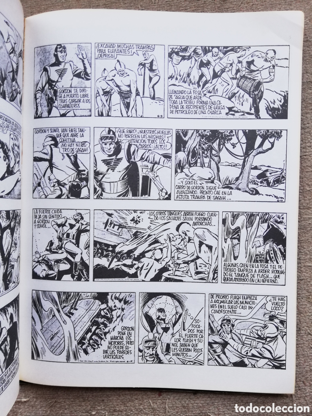 C&oacute;mics: Flash Gordon en el planeta Mongo, de Austin Briggs. 2 tomos completo - Foto 3