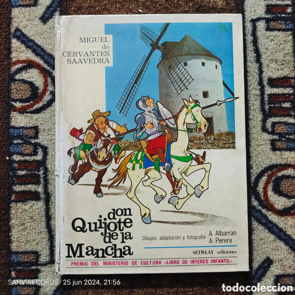 C&oacute;mics: DON QUIJOTE DE LA MANCHA (MIGUEL DE CERVANTES) (SEDMAY EDICIONES) - Foto 1