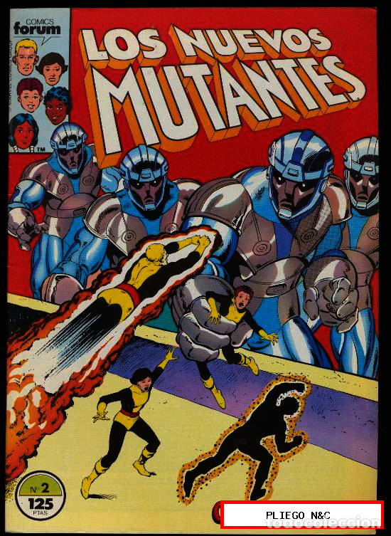 C&oacute;mics: Los Nuevos Mutantes. Forum 1986. N&ordm; 2 - Foto 1