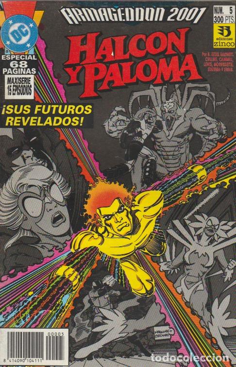 C&oacute;mics: Armageddon 2001. Zinco 1992. N&ordm; 5. Halc&oacute;n y Paloma - Foto 1