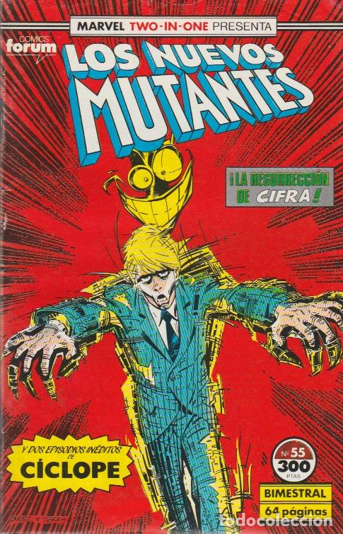 C&oacute;mics: Los Nuevos Mutantes. Forum 1986. N&ordm; 55 - Foto 1
