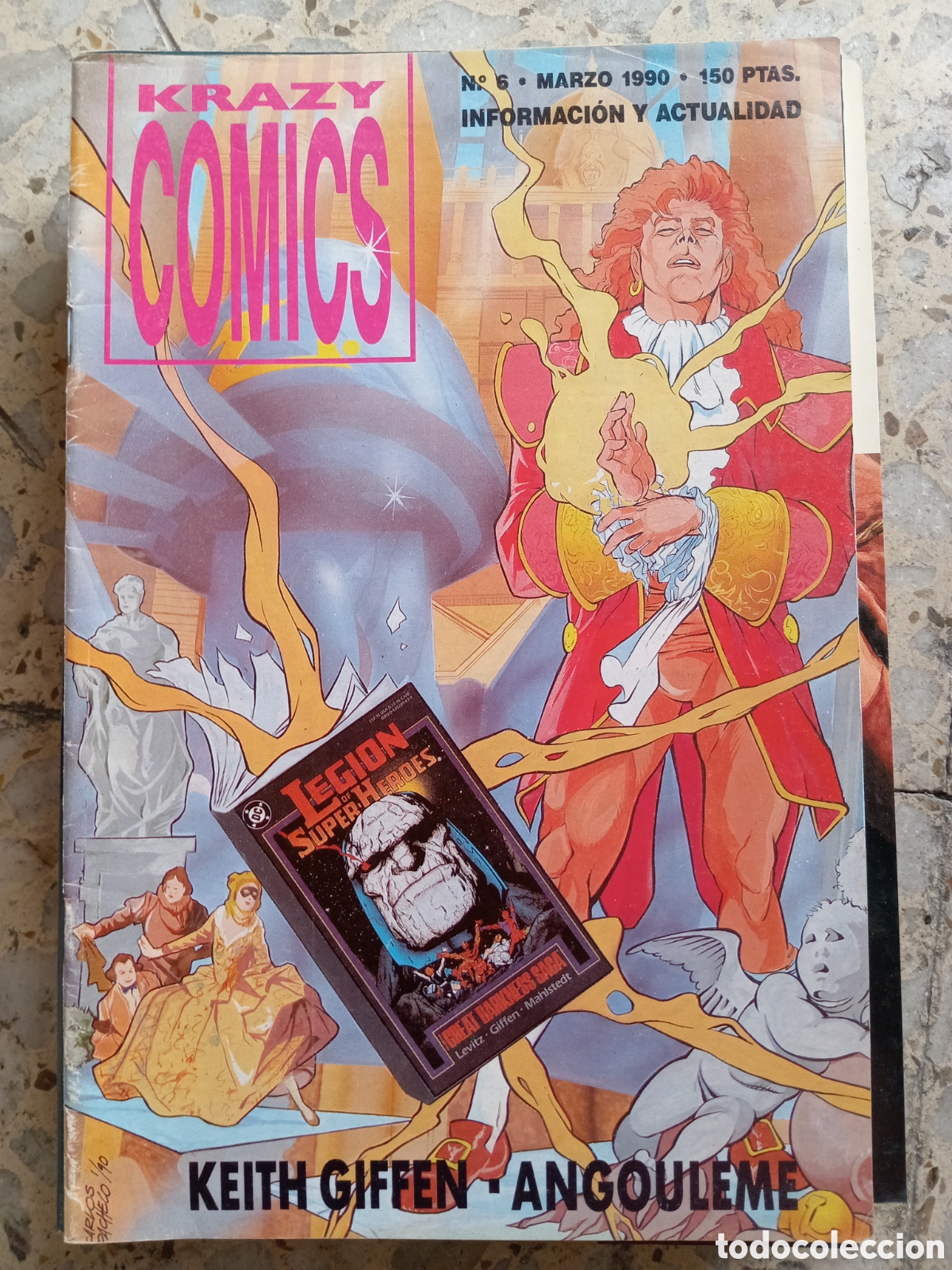 Comics: KRAZY COMICS N&ordm; 6 MARZO 1990
