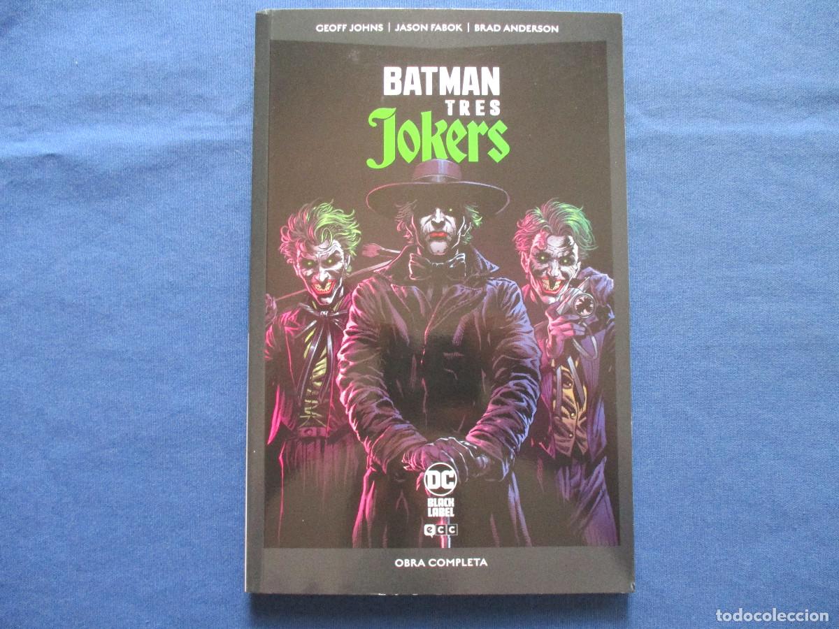C&oacute;mics: DC / BATMAN: TRES JOKERS de GEOFF JOHNS &middot; OBRA COMPLETA - DC BLACK LABEL POCKET - ECC - Foto 2
