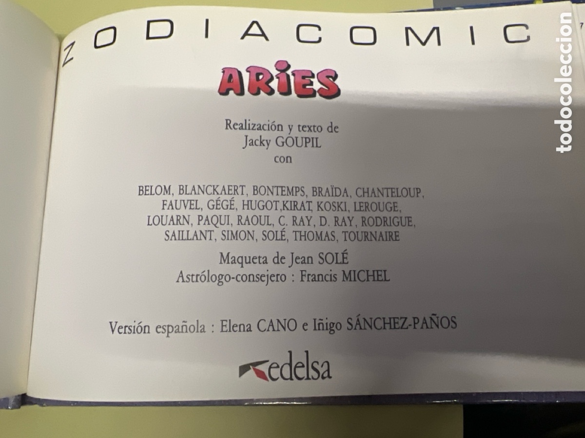 C&oacute;mics: T2/B2/23. C&Oacute;MIC - ARIES - ZODIACOMIC - ELDESA - Foto 3