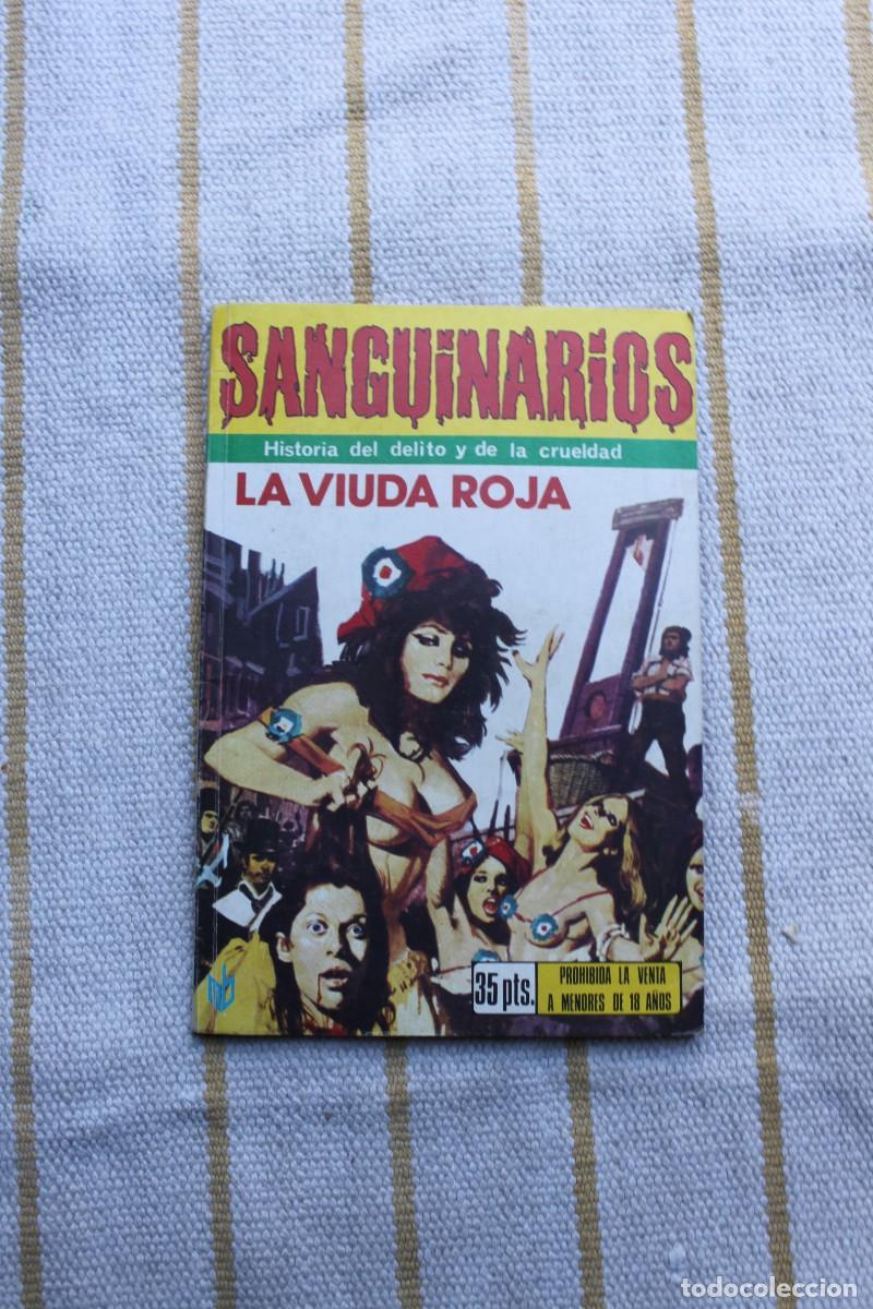 C&oacute;mics: SANGUINARIOS N&ordm; 1 ; LA VIUDA ROJA ; EDITORIAL MB - Foto 1