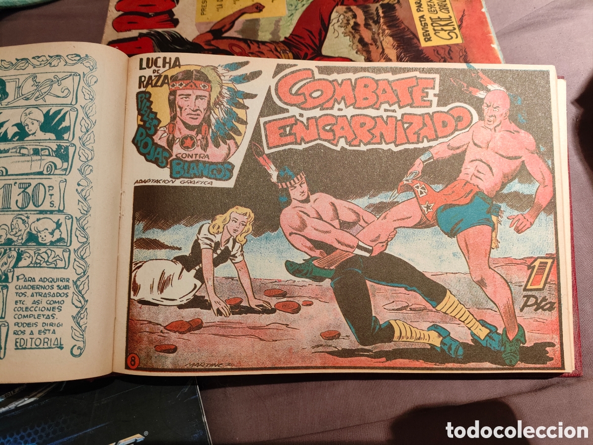 C&oacute;mics: Lucha de razas. Reedici&oacute;n de 1991 del original. - Foto 8