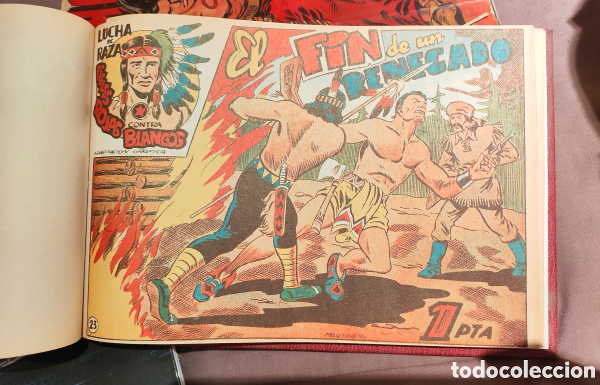 C&oacute;mics: Lucha de razas. Reedici&oacute;n de 1991 del original. - Foto 23