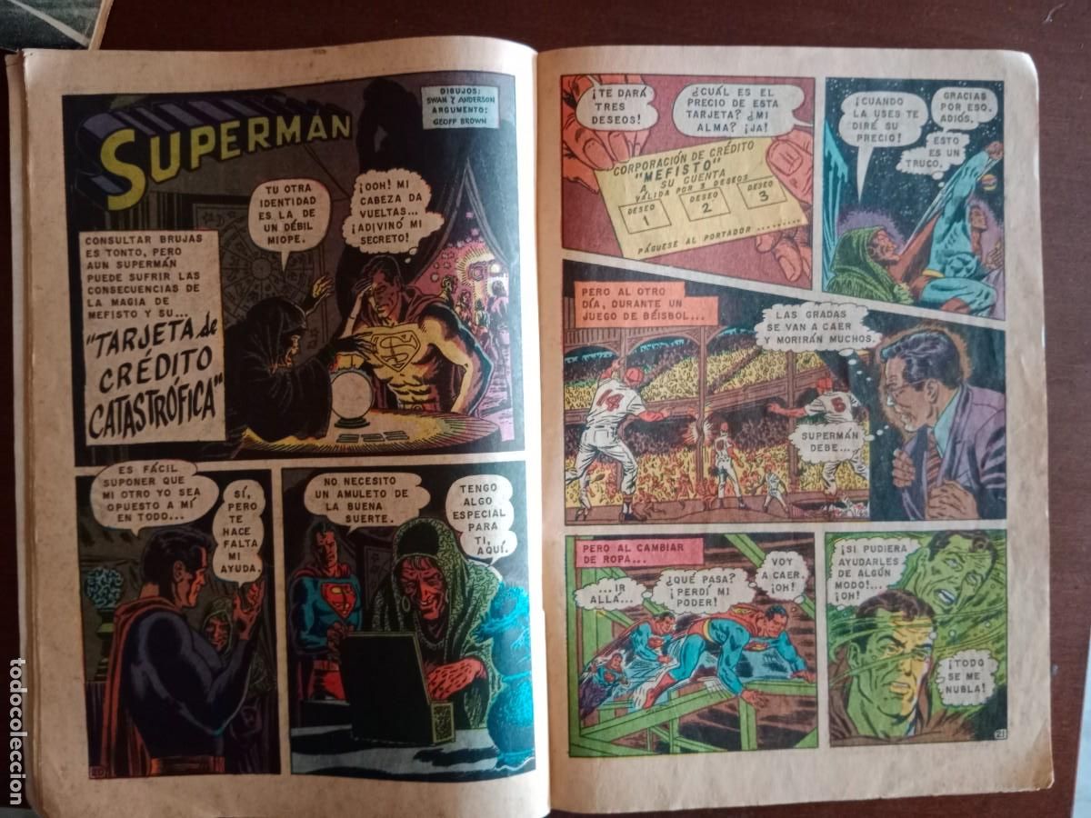 C&oacute;mics: COMIC SUPERMAN - NOVARO 1972 - N&ordm; 850 - Foto 2