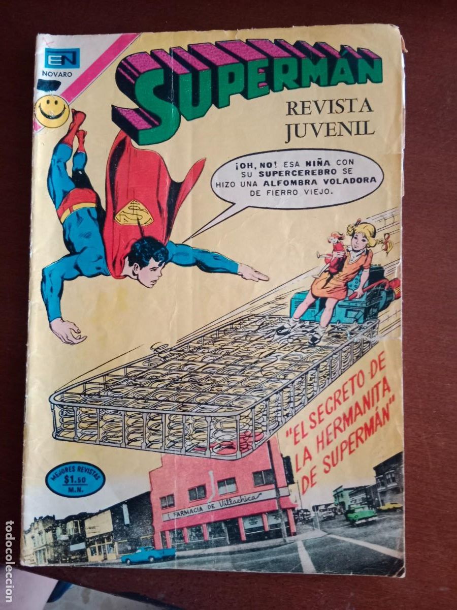 C&oacute;mics: COMIC SUPERMAN - NOVARO 1972 - N&ordm; 884 - Foto 1