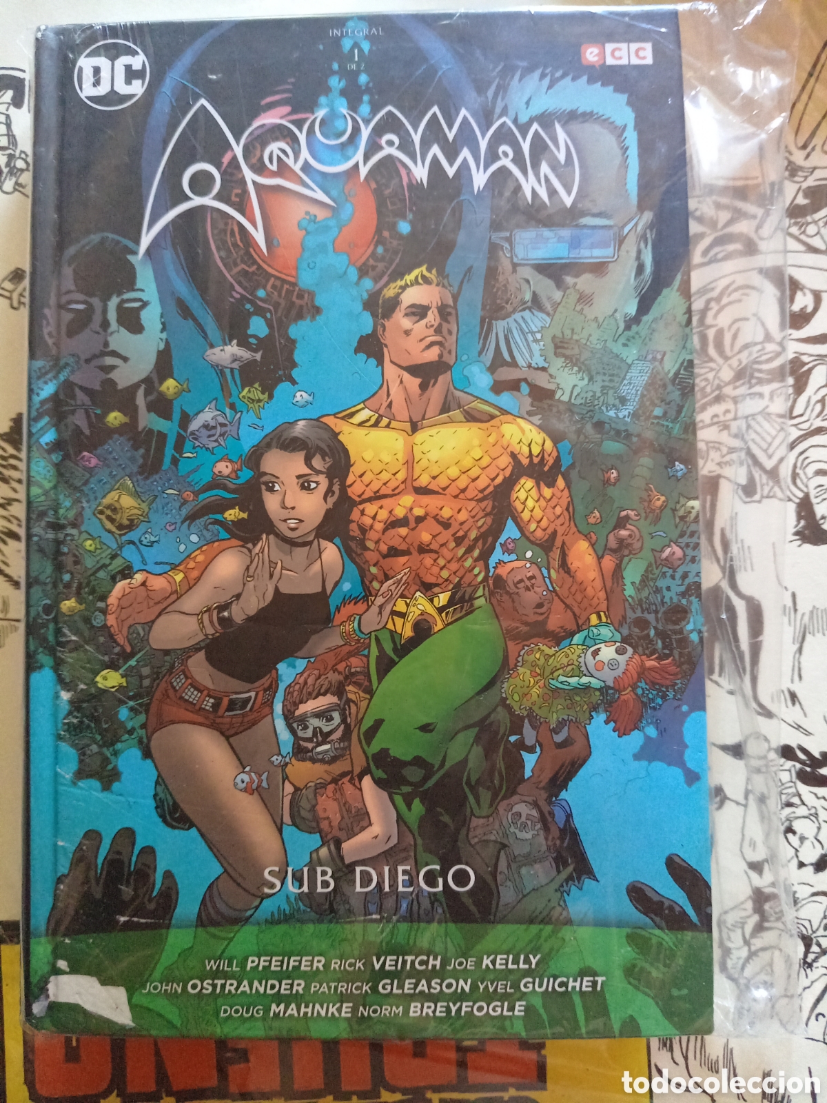 C&oacute;mics: Aquaman Sub Diego integral 1 cj100 - Foto 1