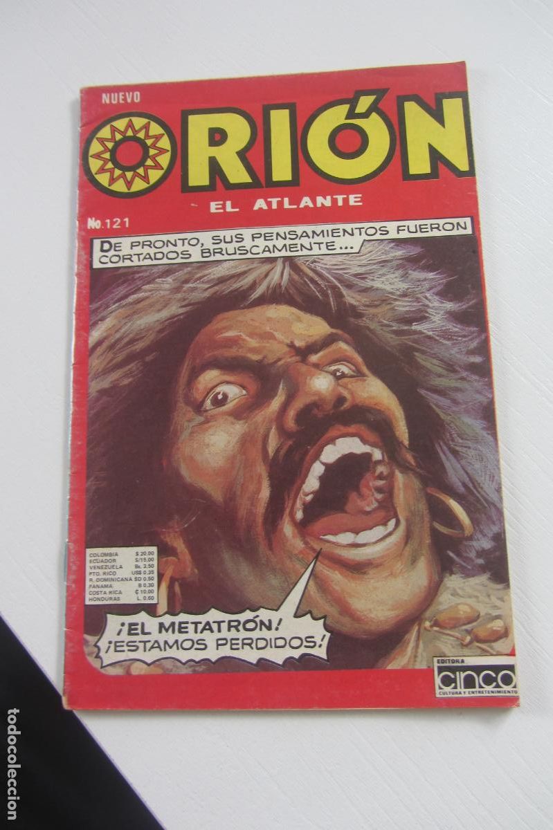 C&oacute;mics: ORION EL ATLANTE N&ordm; 121 EDITORA CINCO MEXICO arx2 - Foto 1