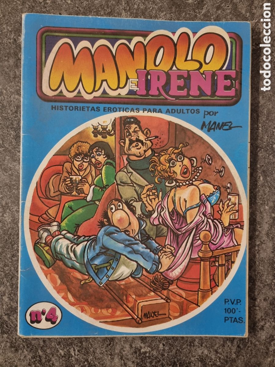 C&oacute;mics: MANOLO E IRENE. N&ordm; 4. EDICIONES DRONTE - Foto 1
