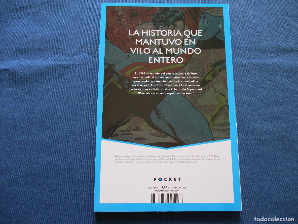 C&oacute;mics: DC / LA MUERTE DE SUPERMAN &middot; OBRA COMPLETA - DC BLACK LABEL POCKET - ECC - Foto 3
