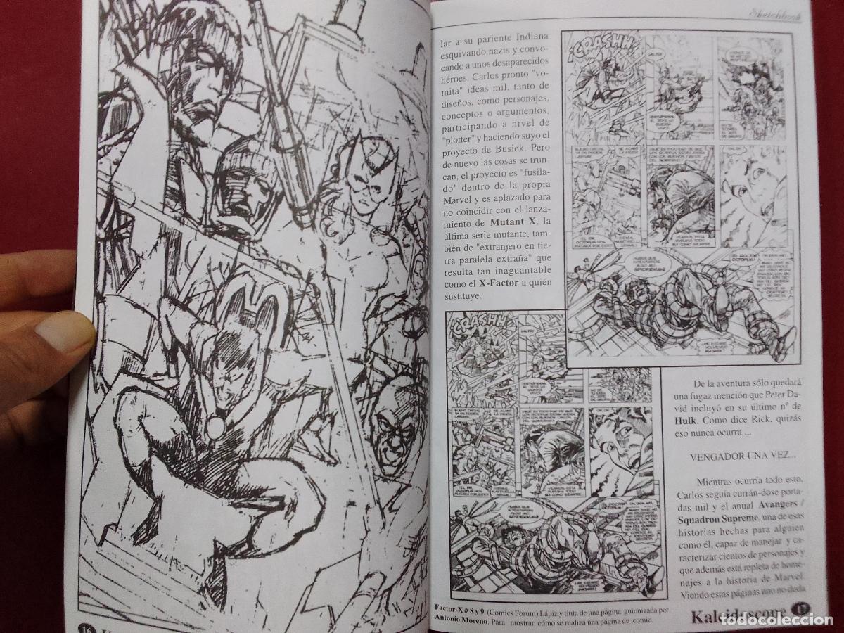 C&oacute;mics: Carlos Pachecho: Sketchbook (Kaleidoscope. 1997) - Foto 2