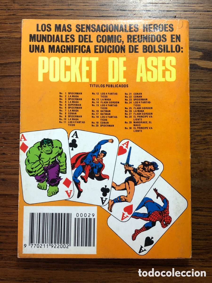 C&oacute;mics: POCKET DE ASES N&ordm; 29 MANDRAKE EL MAGO - Foto 4