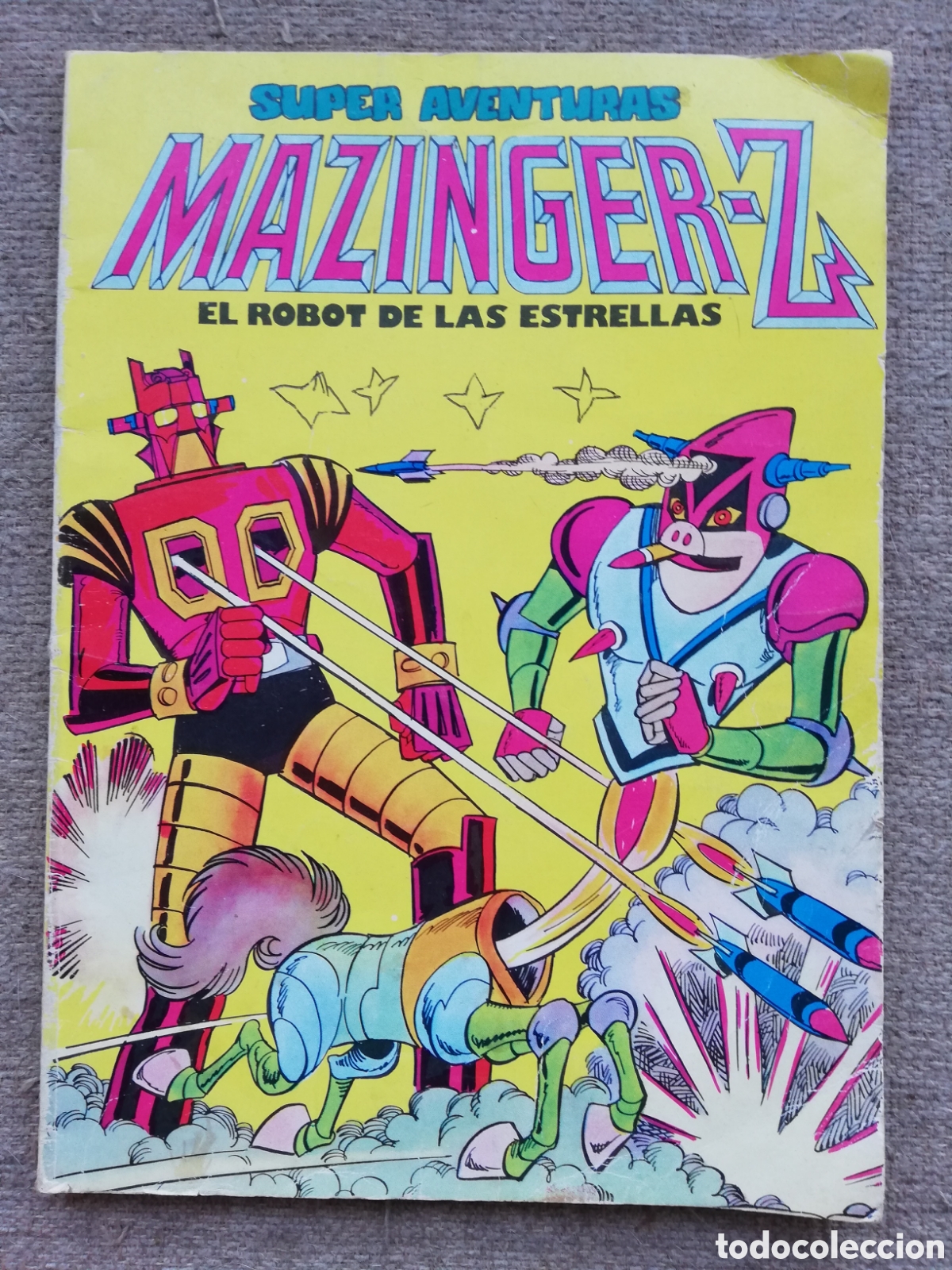 C&oacute;mics: Super Aventuras Mazinger-Z. El robot de las estrellas tomo 3. Edival 1978