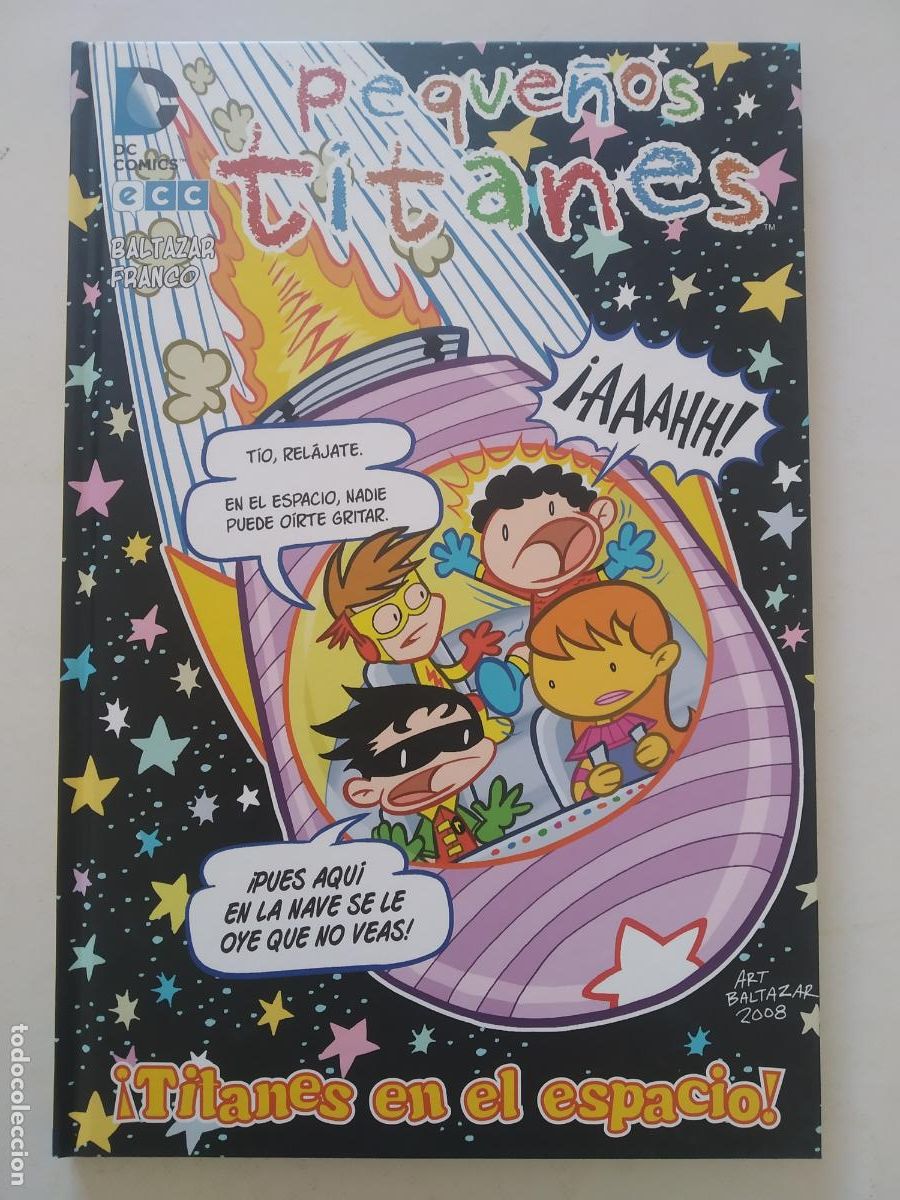 C&oacute;mics: PEQUE&Ntilde;OS TITANES - &iexcl;TITANES EN EL ESPACIO! - DC - ECC - TAPA DURA - COMO NUEVO (Vw) - Foto 1