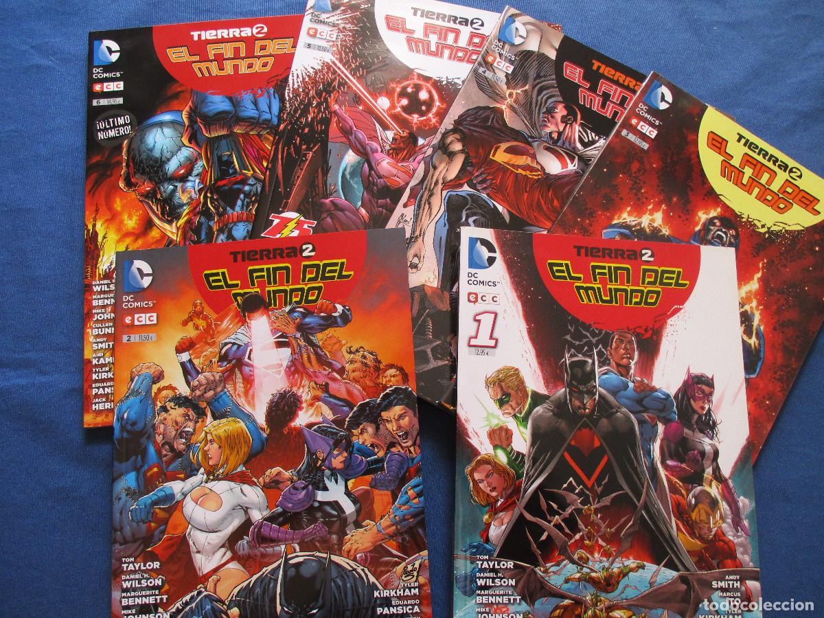 C&oacute;mics: DC / TIERRA 2 EL FIN DEL MUNDO &middot; OBRA COMPLETA EN 6 TOMOS &middot; ECC - Foto 1