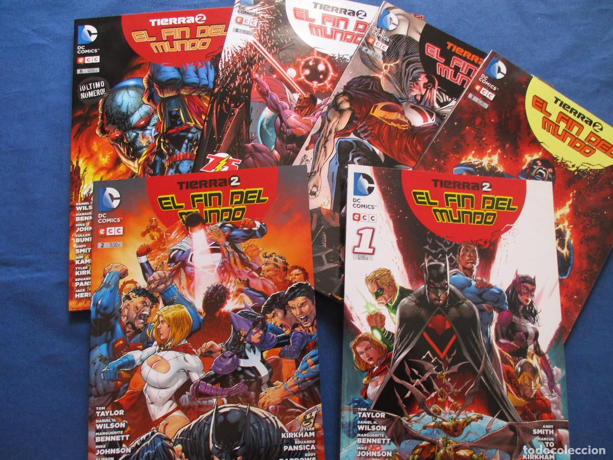 C&oacute;mics: DC / TIERRA 2 EL FIN DEL MUNDO &middot; OBRA COMPLETA EN 6 TOMOS &middot; ECC - Foto 2