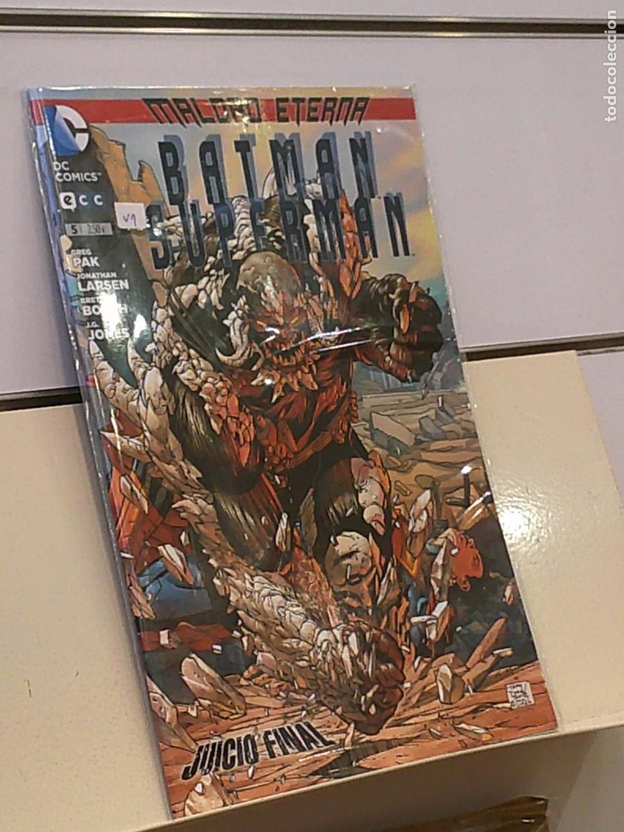 C&oacute;mics: BATMAN SUPERMAN VOL. 1 N&ordm; 5 MALDAD ETERNA JUICIO FINAL DC COMICS - ECC - Foto 1