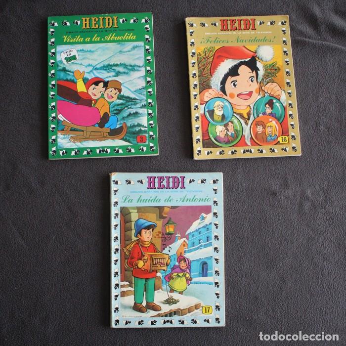 C&oacute;mics: LOTE 3 COMICS HEIDI 3 16 17 EDICIONES RECREATIVAS - Foto 1