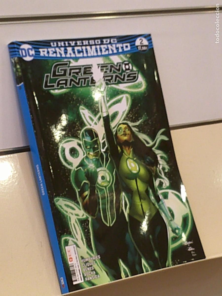 C&oacute;mics: UNIVERSO DC RENACIMIENTO GREEN LANTERNS N&ordm; 2 DC COMICS - ECC - Foto 1