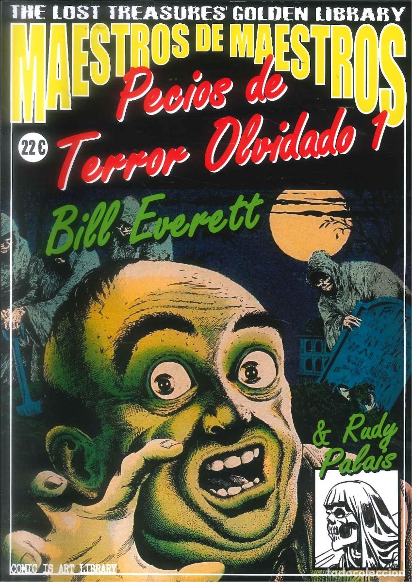 C&oacute;mics: MAESTROS DE MAESTROS PECIOS DE TERROR OLVIDADO BILL EVERETT - Foto 1