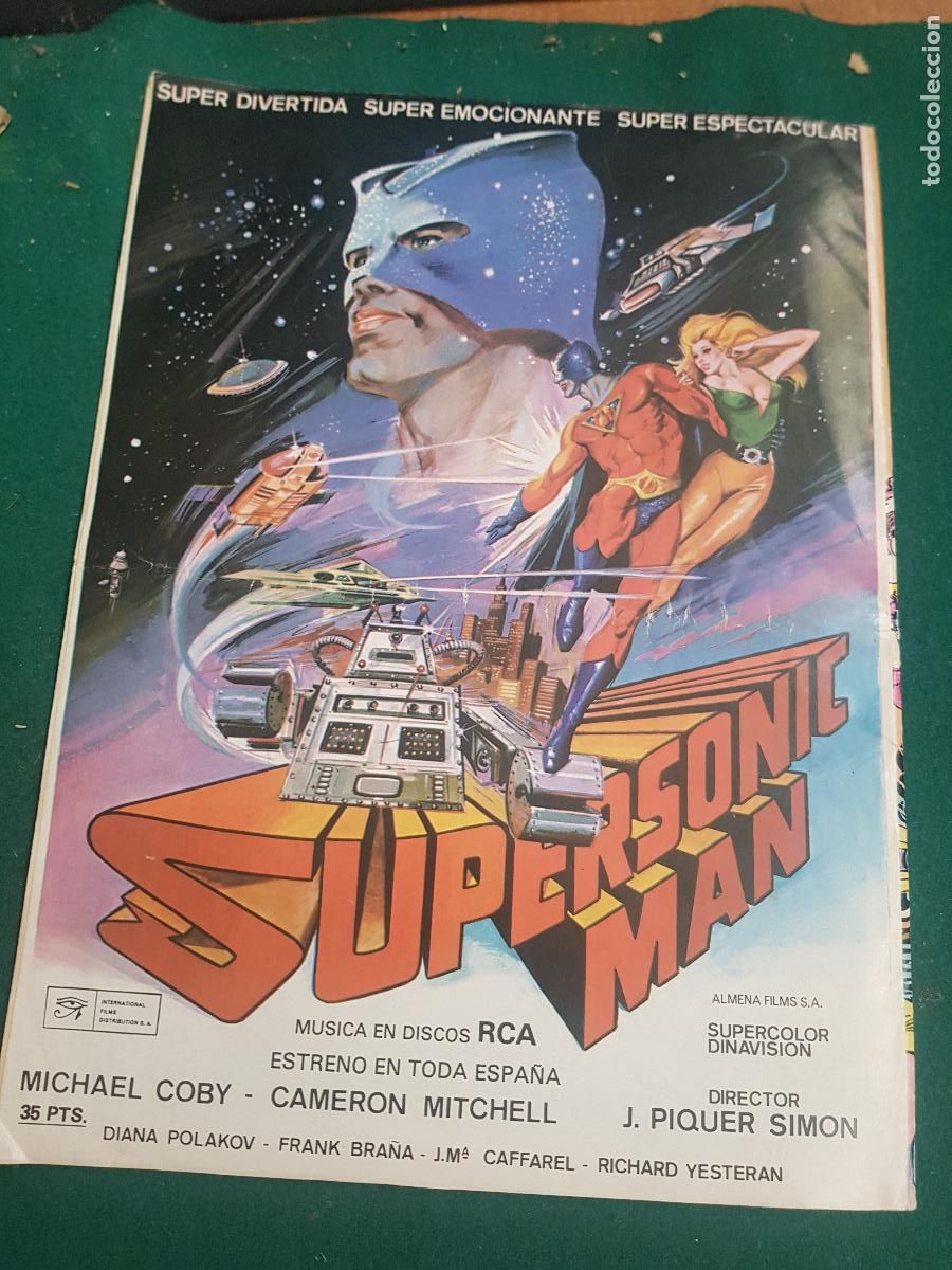 C&oacute;mics: SUPERSONIC MAN FASCICULO N&ordm;2 - Foto 2
