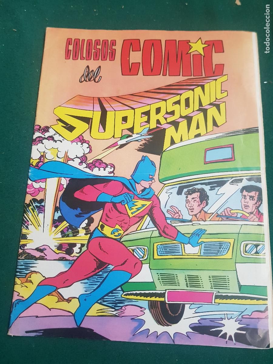 C&oacute;mics: SUPERSONIC MAN FASCICULO N&ordm;2 - Foto 1