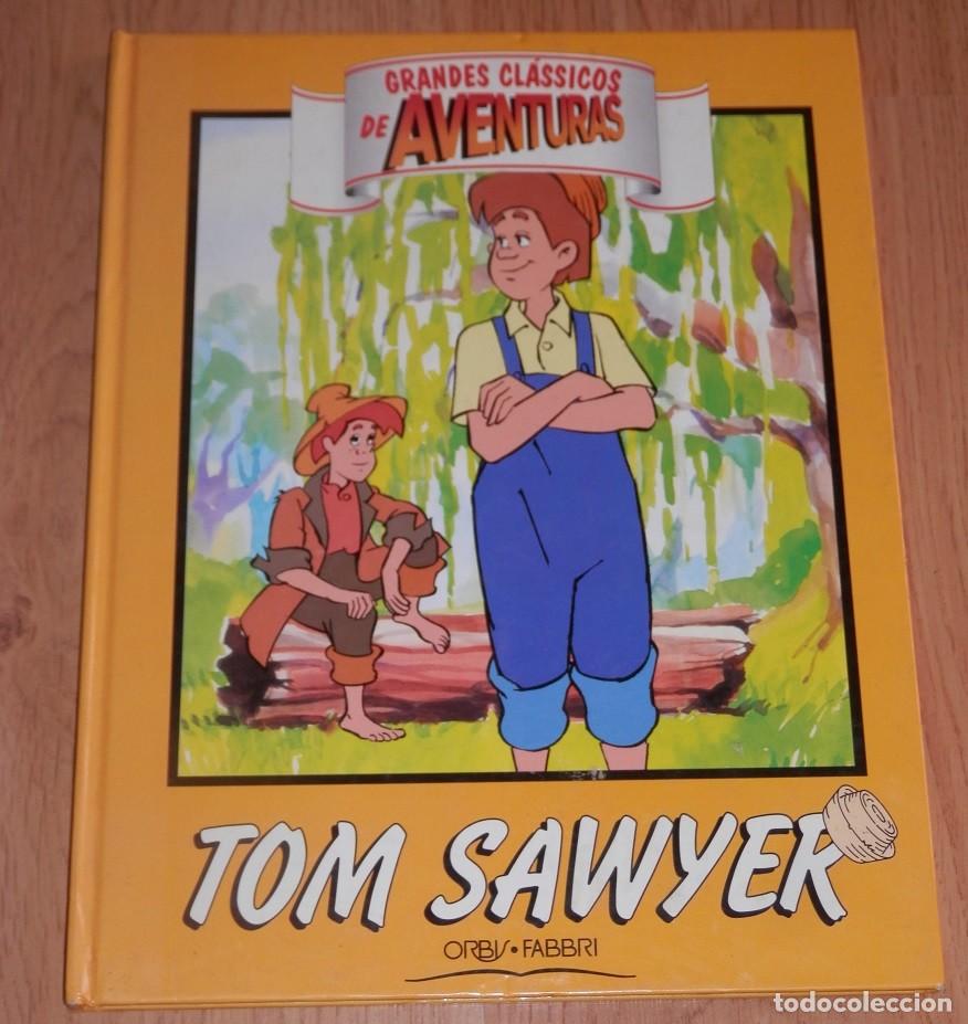 C&oacute;mics: GRANDES CL&Aacute;SSICOS DE AVENTURAS - TOM SAWYER - Foto 1