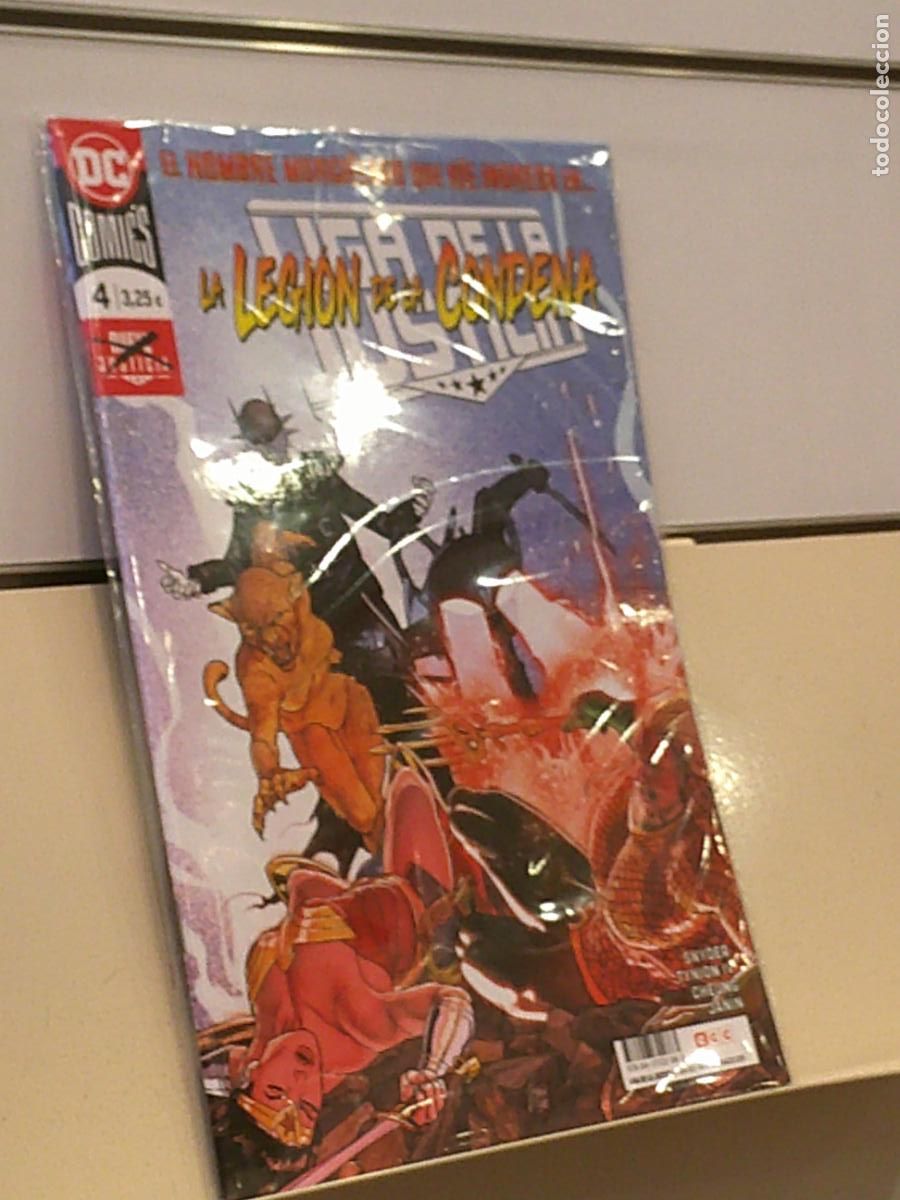 C&oacute;mics: LIGA DE LA JUSTICIA N&ordm; 4-82 NUEVA JUSTICIA DC COMICS - ECC - Foto 1