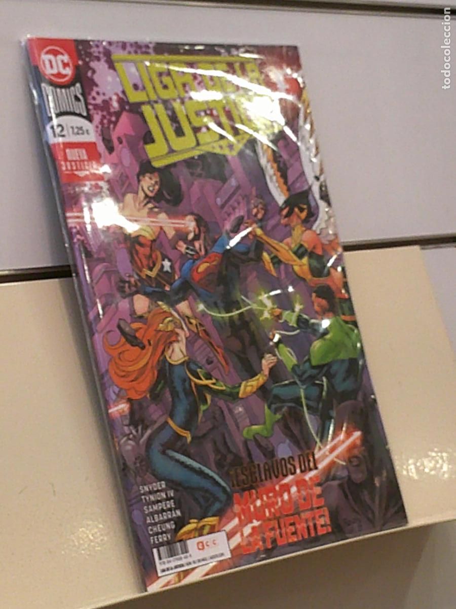 C&oacute;mics: LIGA DE LA JUSTICIA N&ordm; 12-90 NUEVA JUSTICIA DC COMICS - ECC - Foto 1