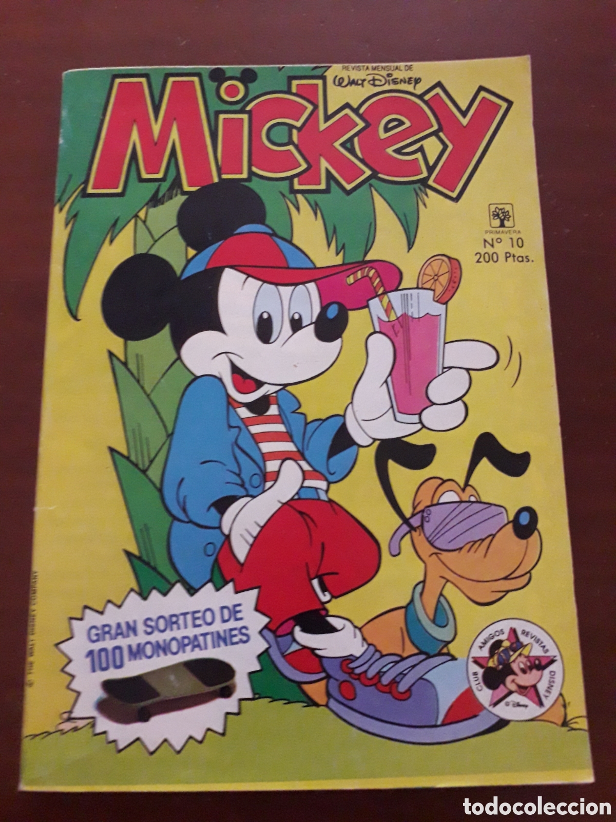 C&oacute;mics: Mickey n&uacute;mero 10. Ed Primavera. Muy buen estado - Foto 1