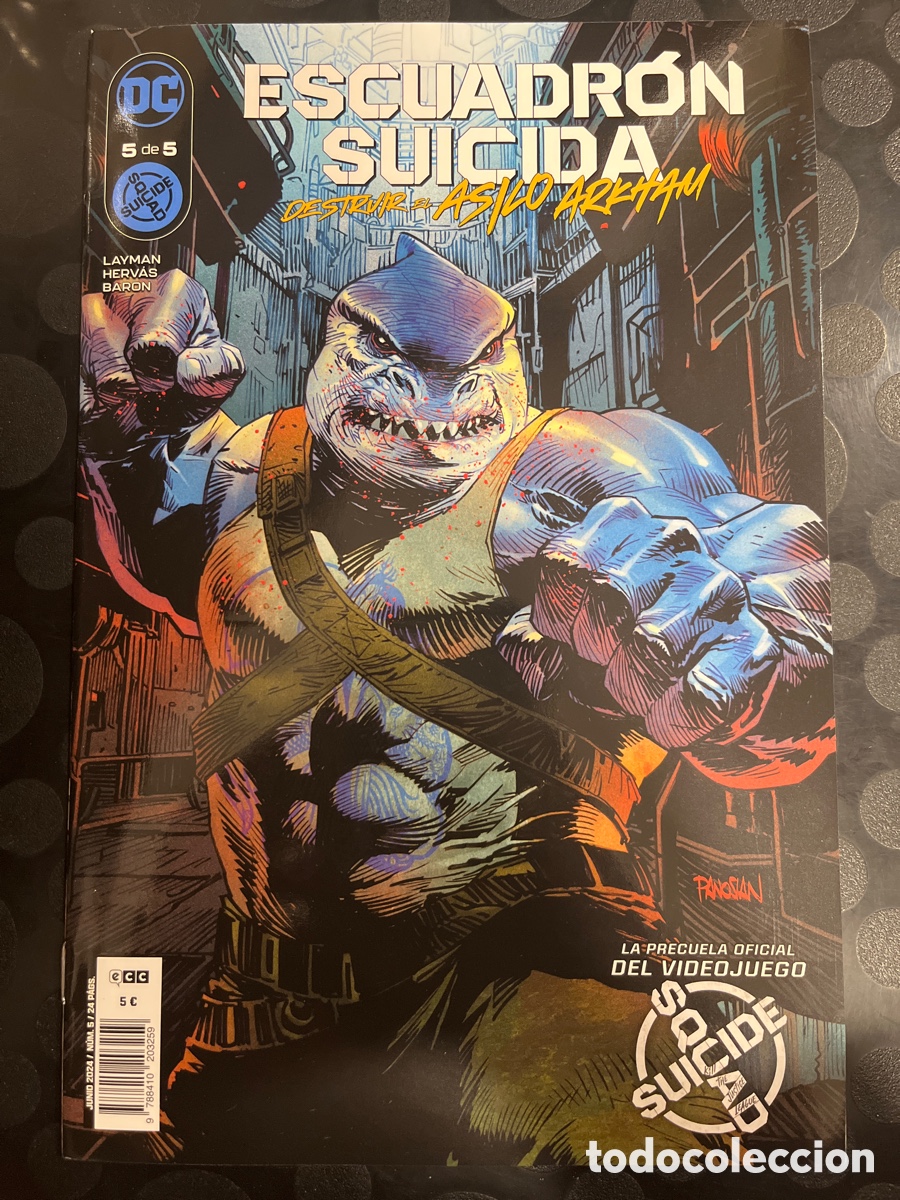 C&oacute;mics: ESCUADR&Oacute;N SUICIDA N.5 DESTRUIR EL ASILO ARKHAM DC ECC ( 2024 ) - Foto 1