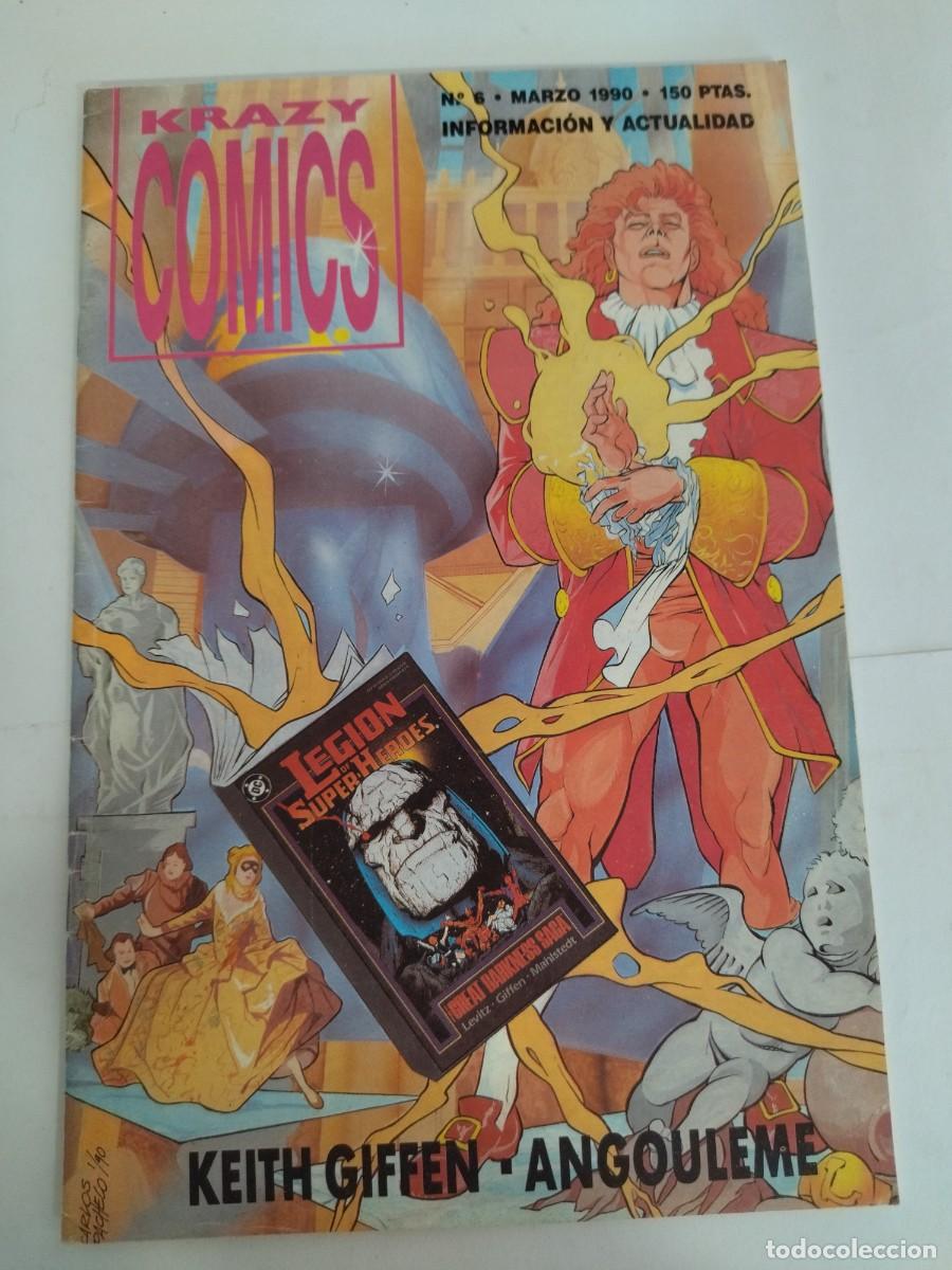 C&oacute;mics: Krazy comics n&deg;6 Marzo 1990 - Foto 1