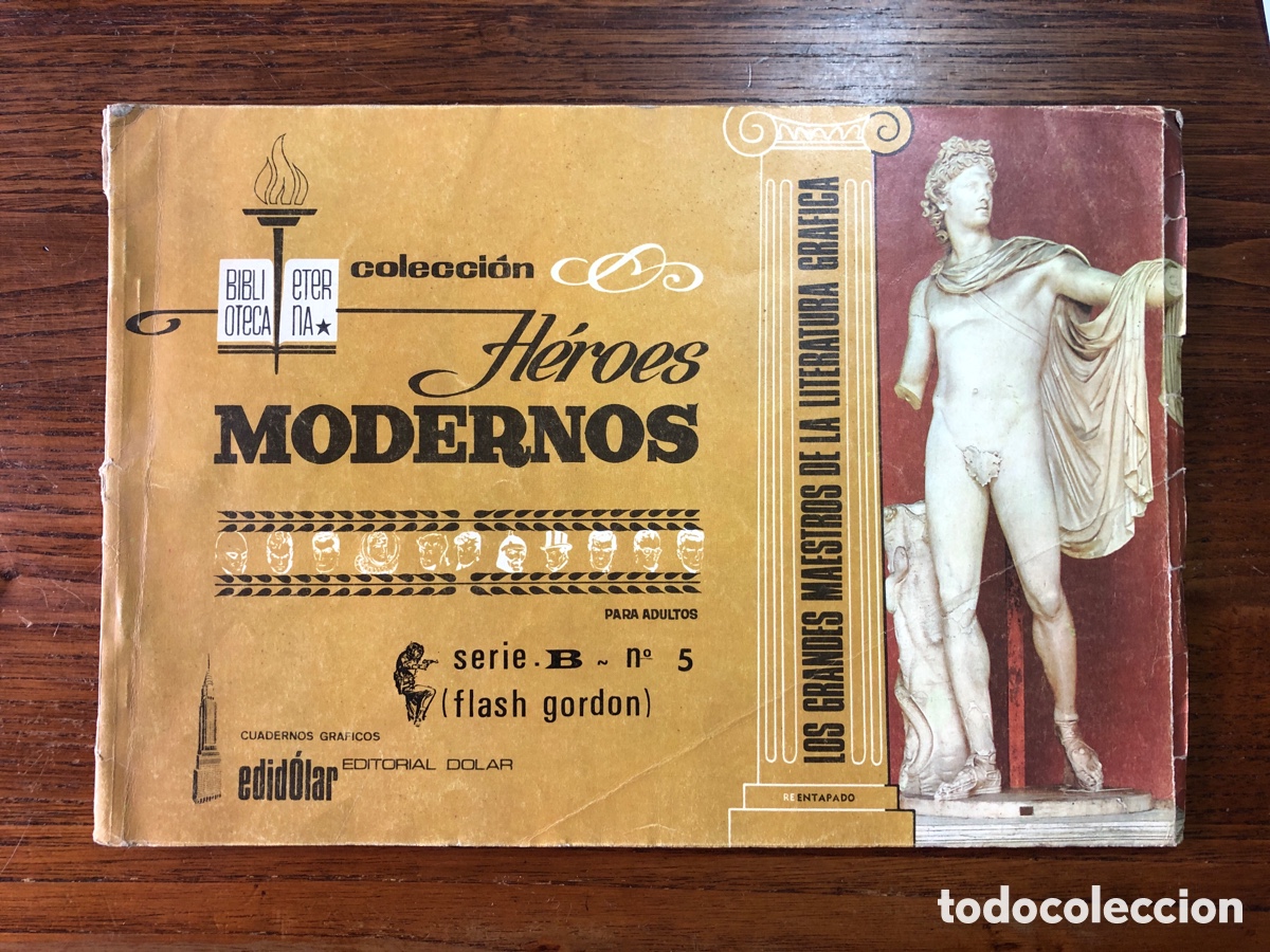 C&oacute;mics: C&oacute;mic Colecci&oacute;n H&eacute;roes modernos. Serie B n&ordm; 5 flash gordon - Foto 1